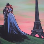 Springtime in Paris Painting by Sonja Heisinger